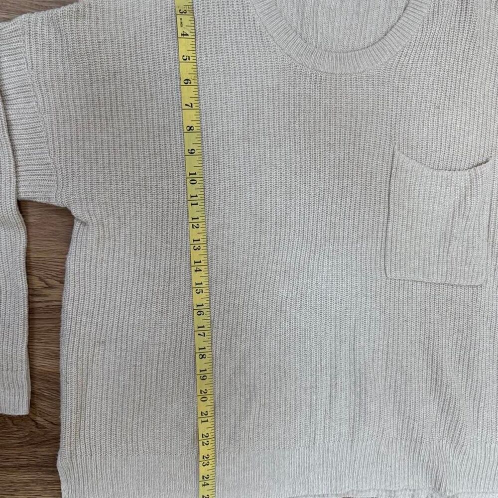 Madewell Cream Ribbed Sweater - Picture 6 of 6